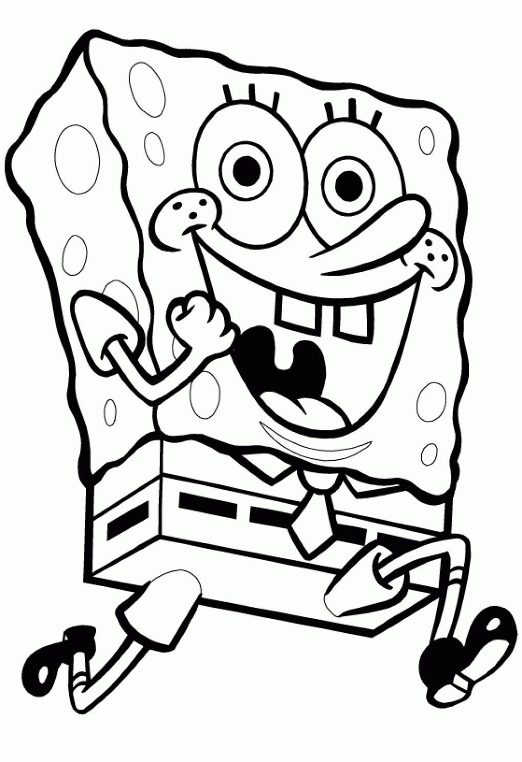 Free Printable Spongebob Squarepants Coloring Pages For Kids Free Printable Spongebob Squarepants Coloring Pages For Kids
