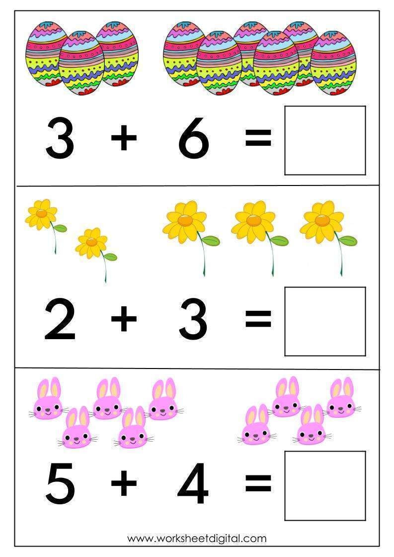 Free Printable Spring Addition Worksheet Worksheets Library