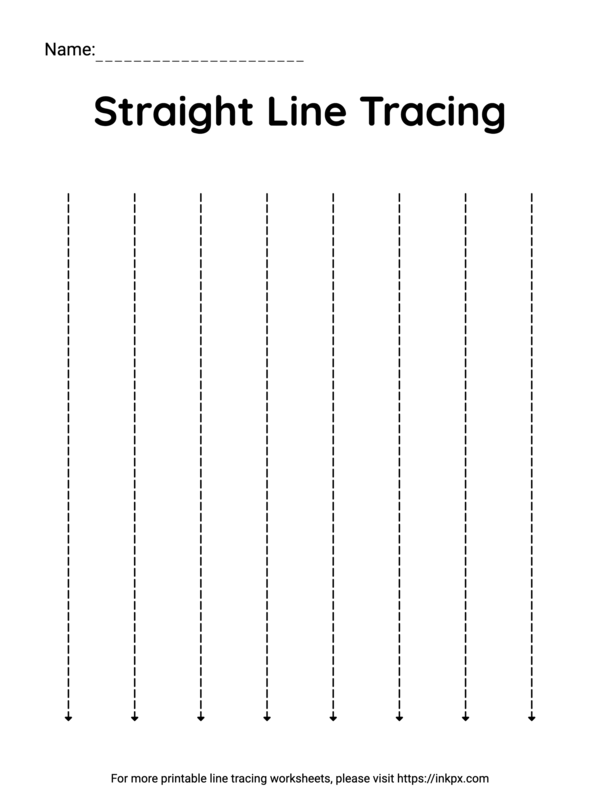 Free Printable Straight Line Tracing Worksheets Preschool Coloring Free Printable Straight Line Tracing Worksheets Preschool Coloring