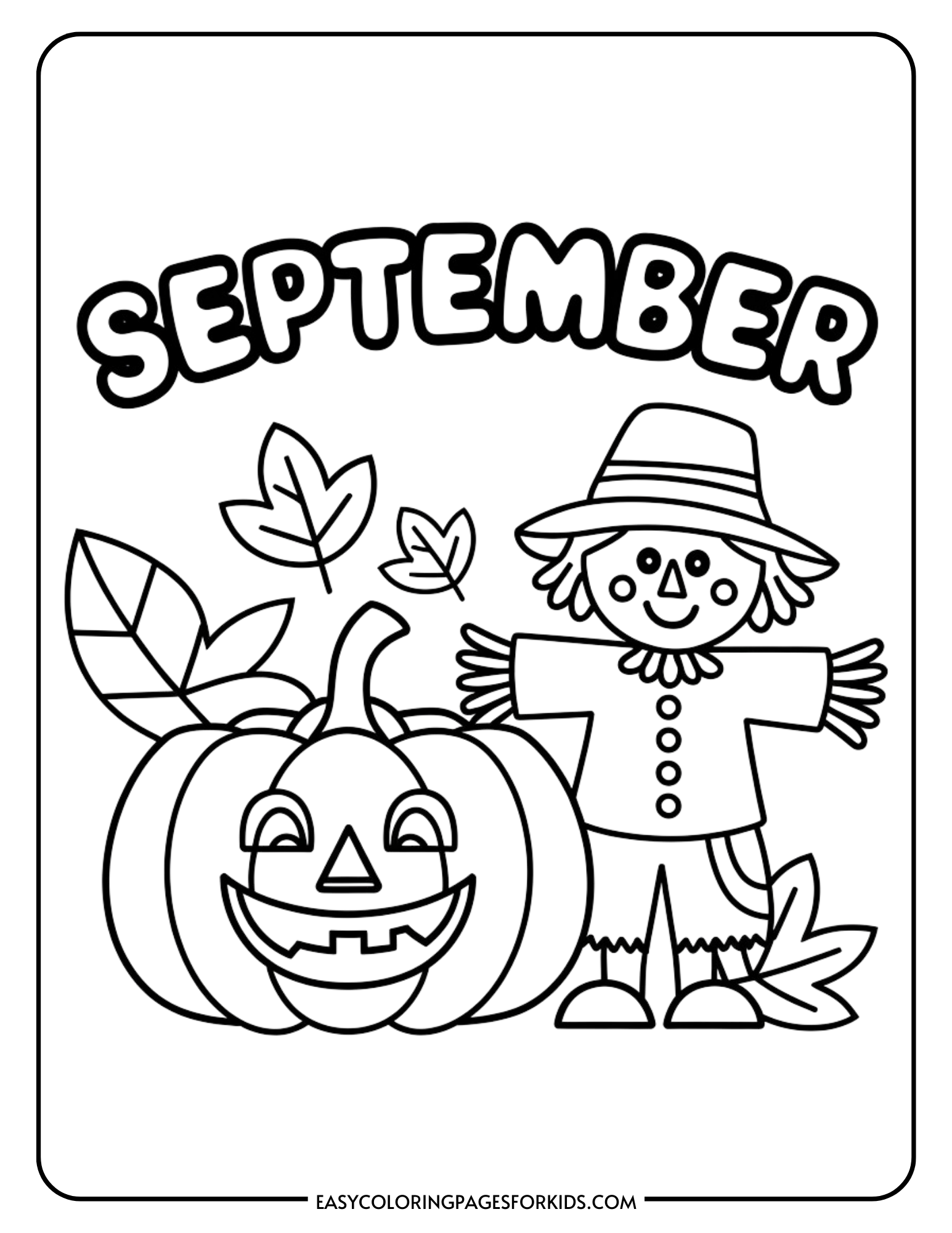 september coloring pages