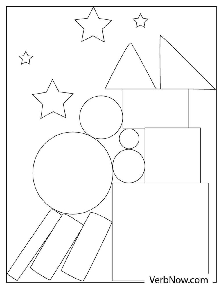 Free SHAPES Coloring Pages For Download Printable PDF Free SHAPES Coloring Pages For Download Printable PDF