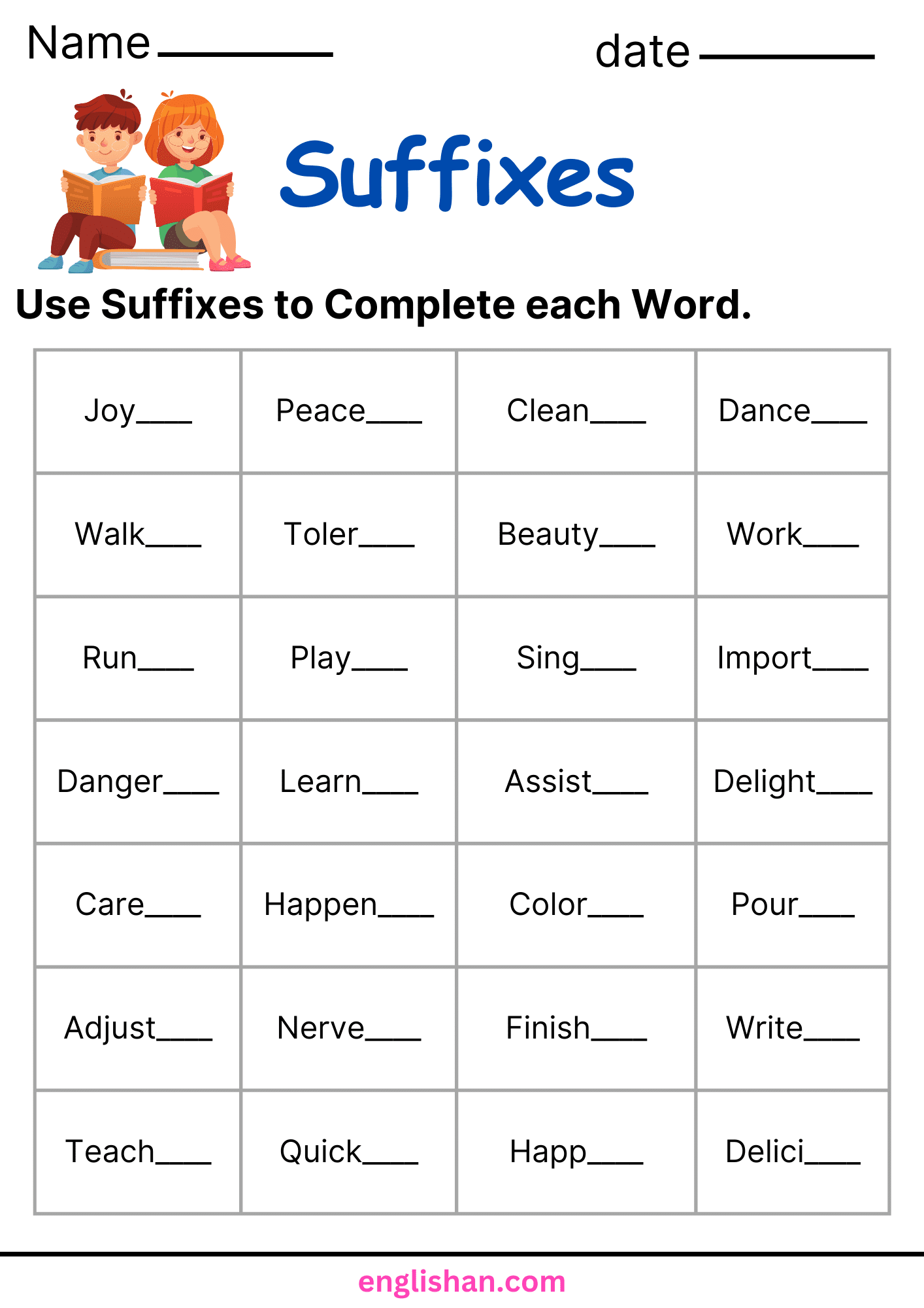 and suffix worksheets and suffix worksheets
