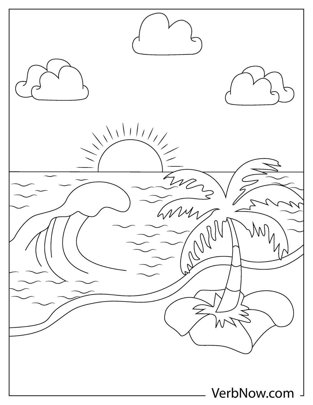 Free SUNSET Coloring Pages For Download Printable PDF Free SUNSET Coloring Pages For Download Printable PDF