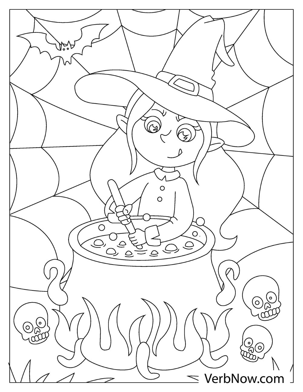 Free WITCHES Coloring Pages For Download Printable PDF Free WITCHES Coloring Pages For Download Printable PDF