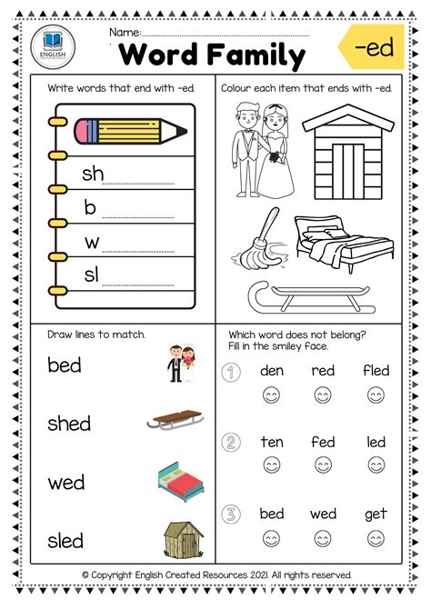 Free Word Family Worksheets Worksheets Library Free Word Family Worksheets Worksheets Library