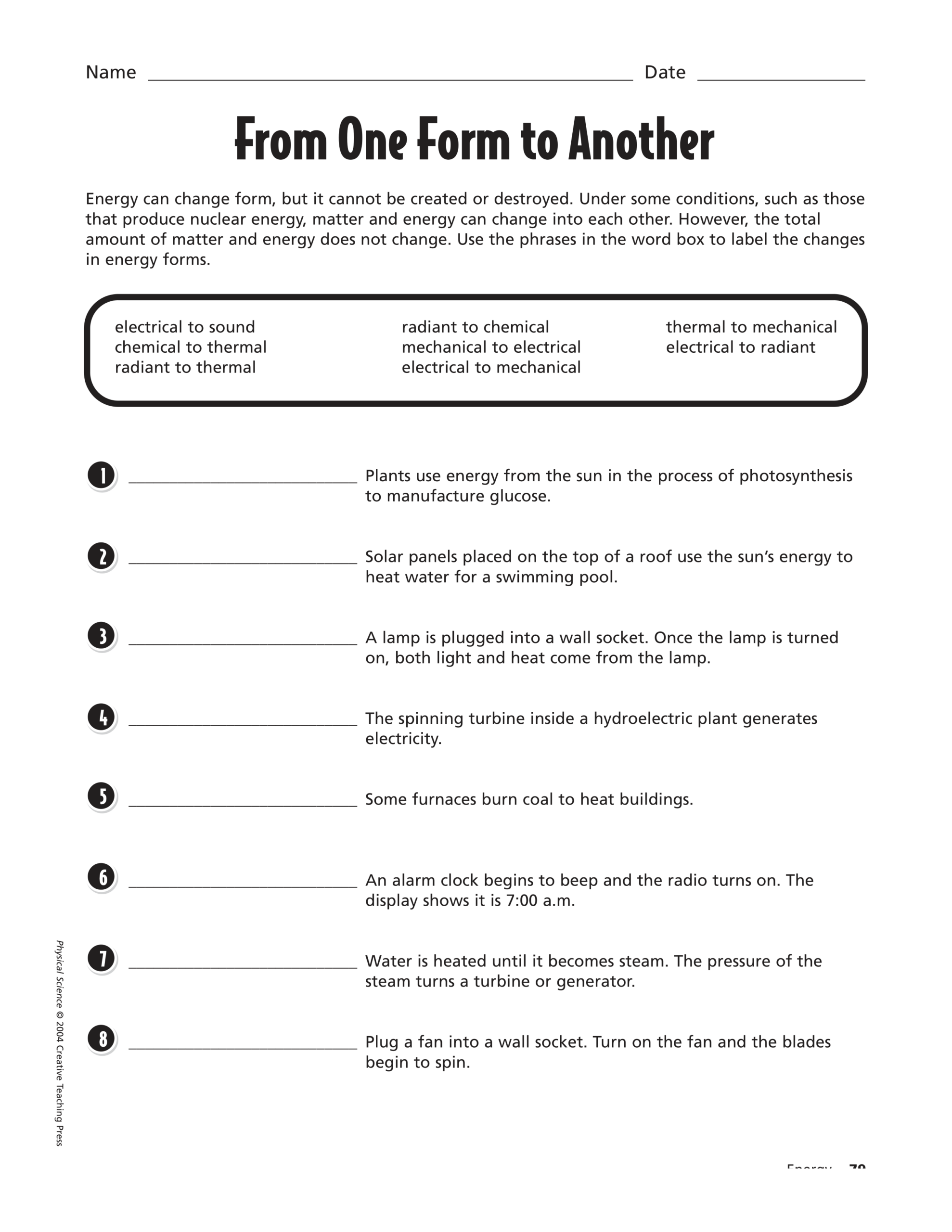 From One Form To Another Deb Hicks Library Formative