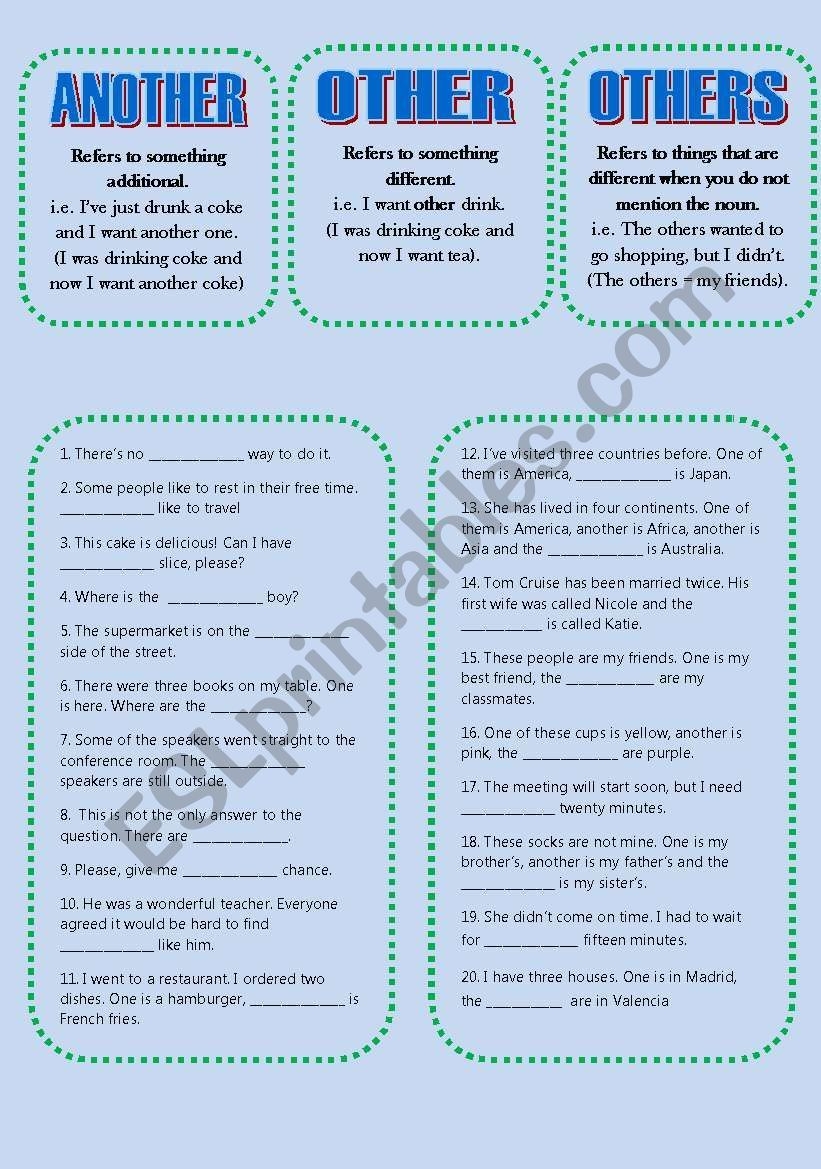 From One Form To Another Worksheet Worksheet Activity Sheets