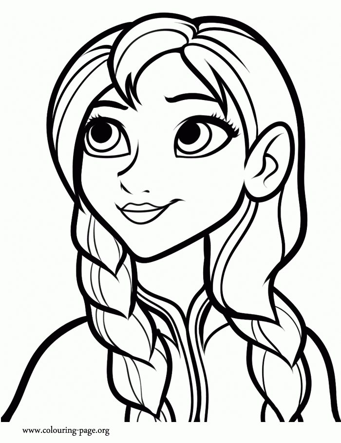 anna frozen coloring pages