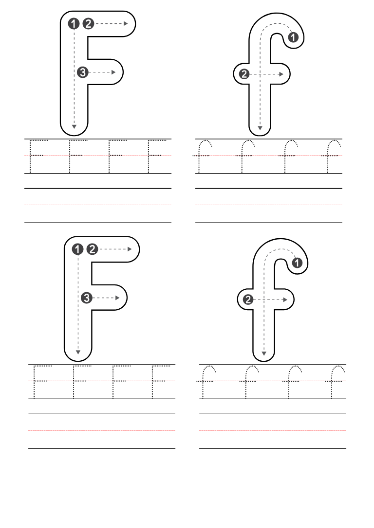 Fun And Engaging Letter F Worksheets For Preschoolers Alphabet 