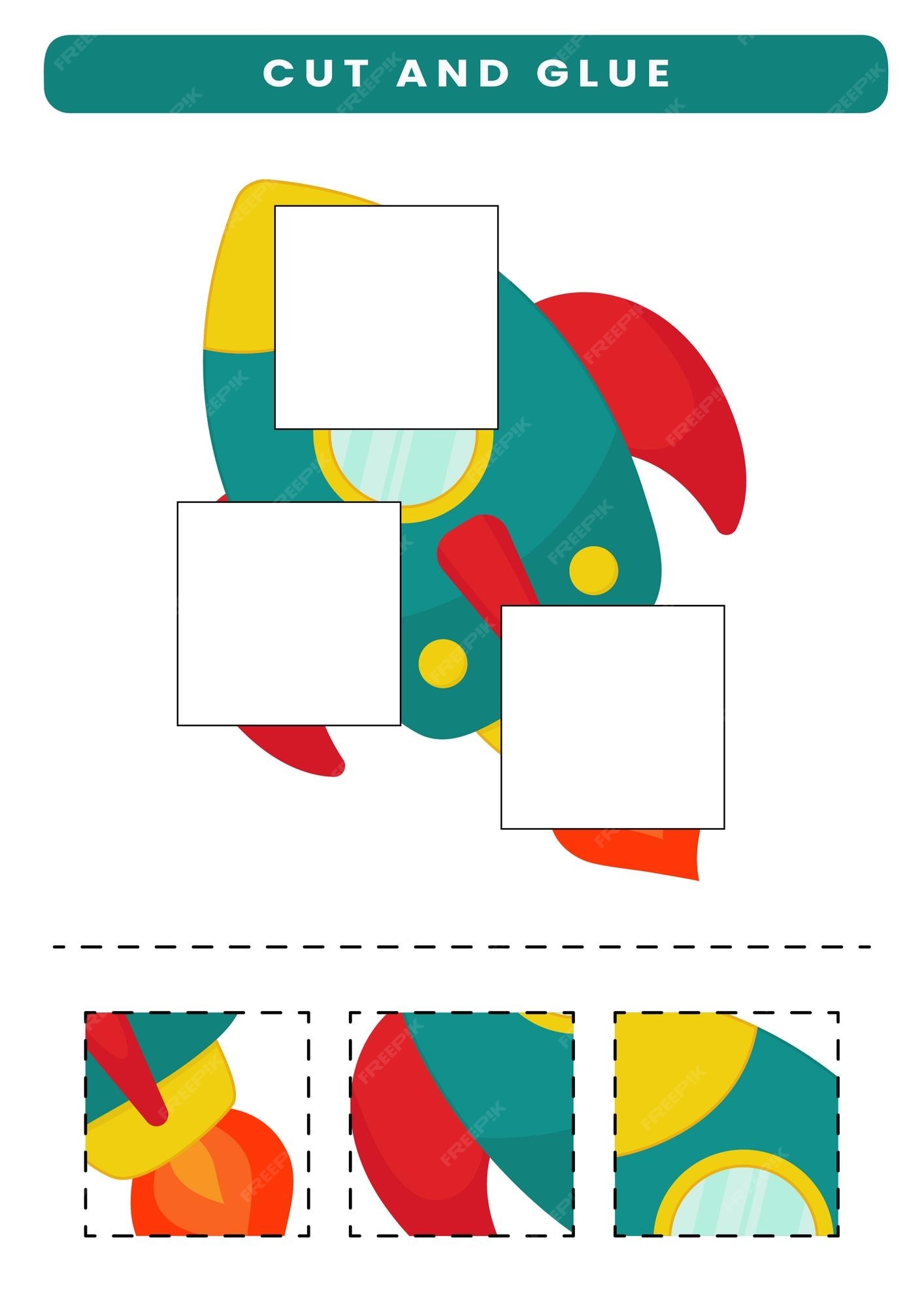 Fun Cut And Glue Worksheets For Engaging Learning Activities