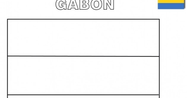 Geography Blog Flag Of Gabon Coloring Page Geography Blog Flag Of Gabon Coloring Page