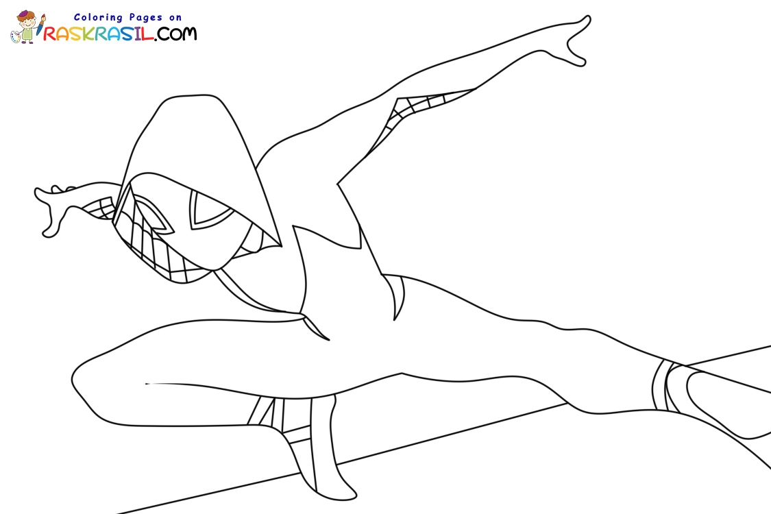 ghost spider coloring page ghost spider coloring page