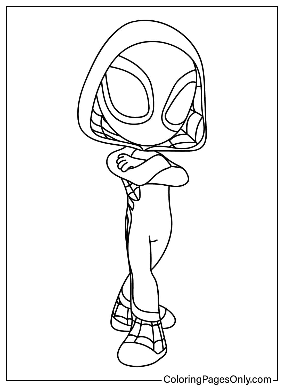 Ghost Spider Gwen Stacy Free Printable Coloring Pages Ghost Spider Gwen Stacy Free Printable Coloring Pages