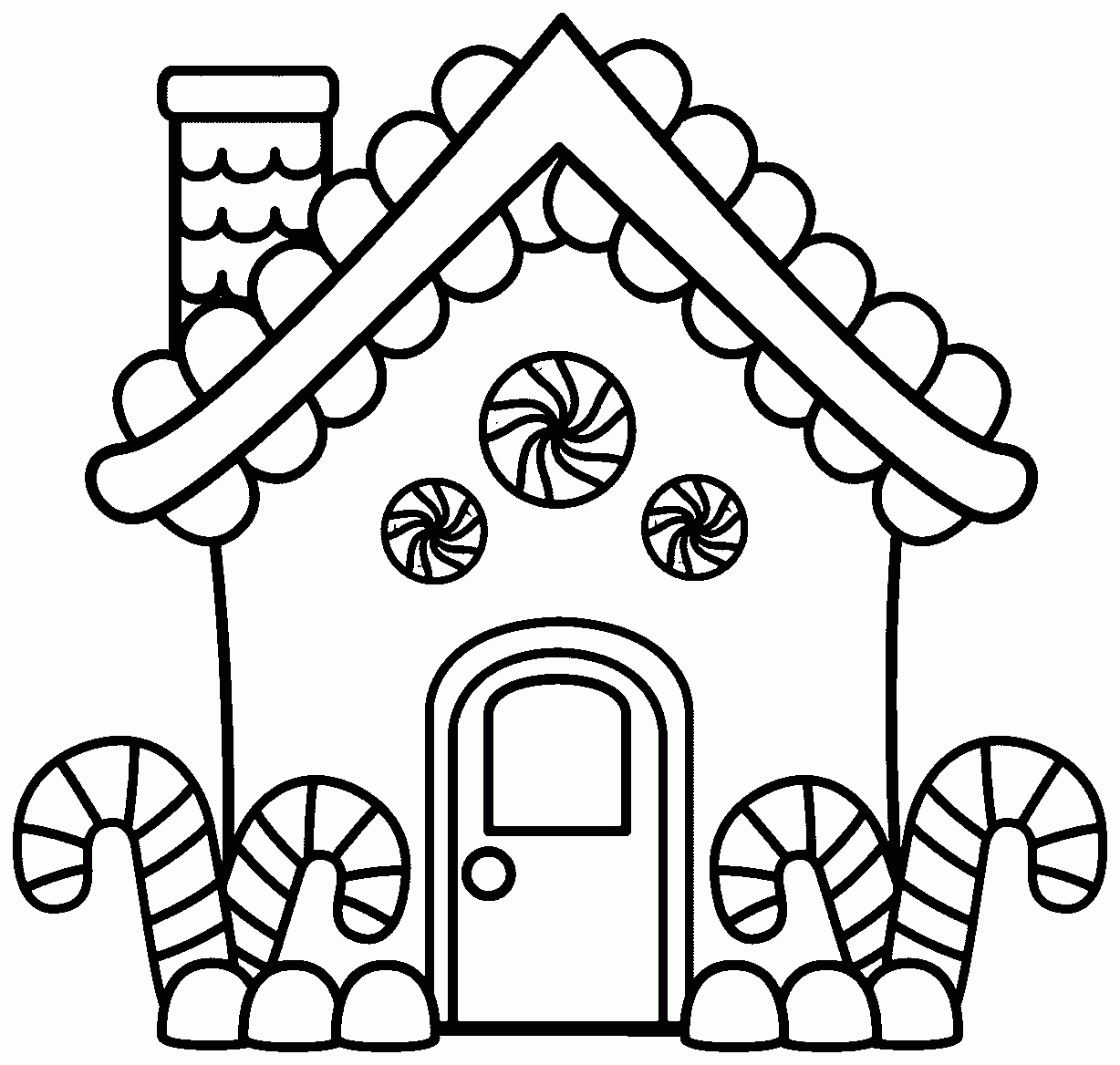 Gingerbread House Coloring Pages Printable Coloring Pages FREE Gingerbread House Coloring Pages Printable Coloring Pages FREE