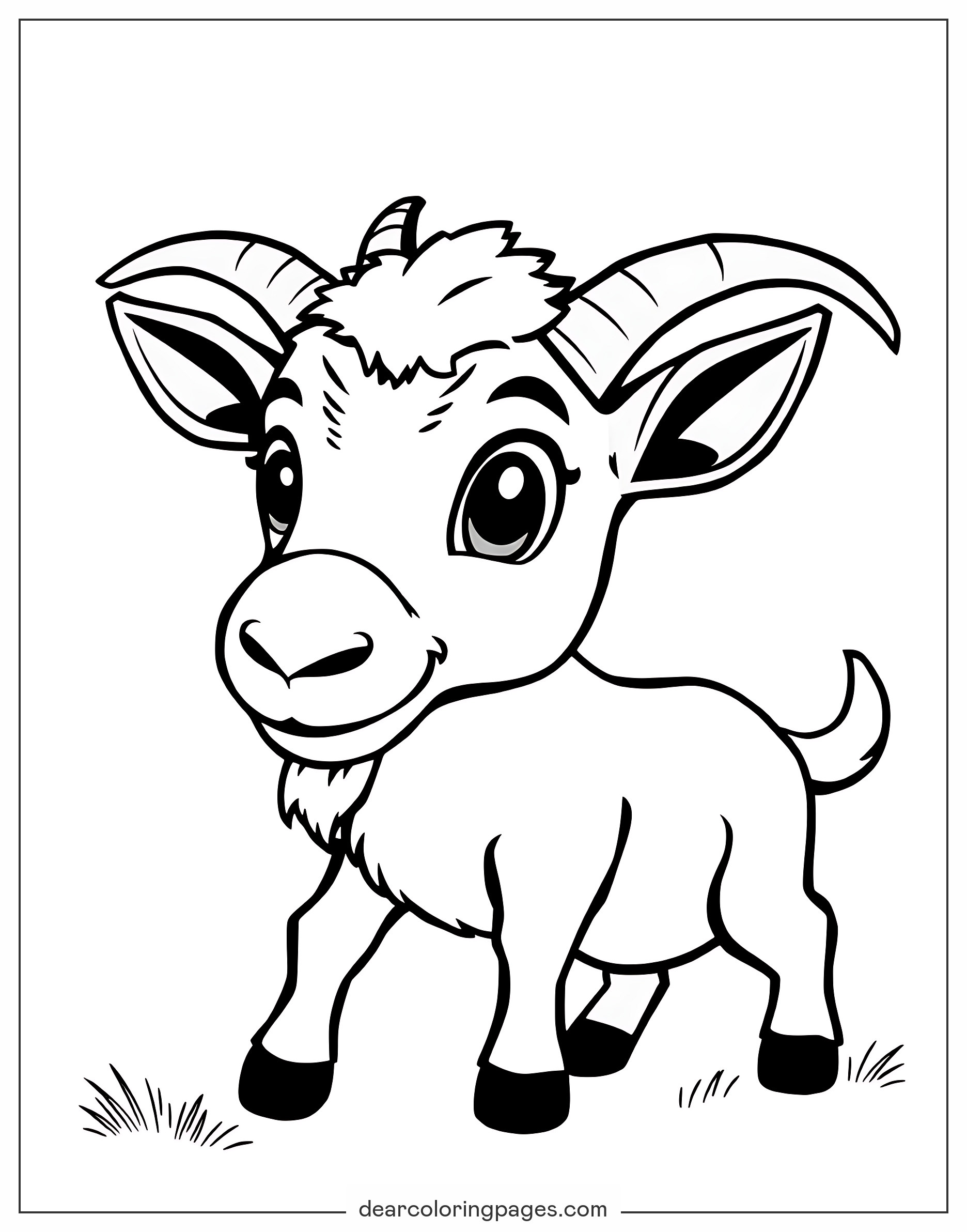 Goat Coloring Pages 16 Free Printable Coloring Pages