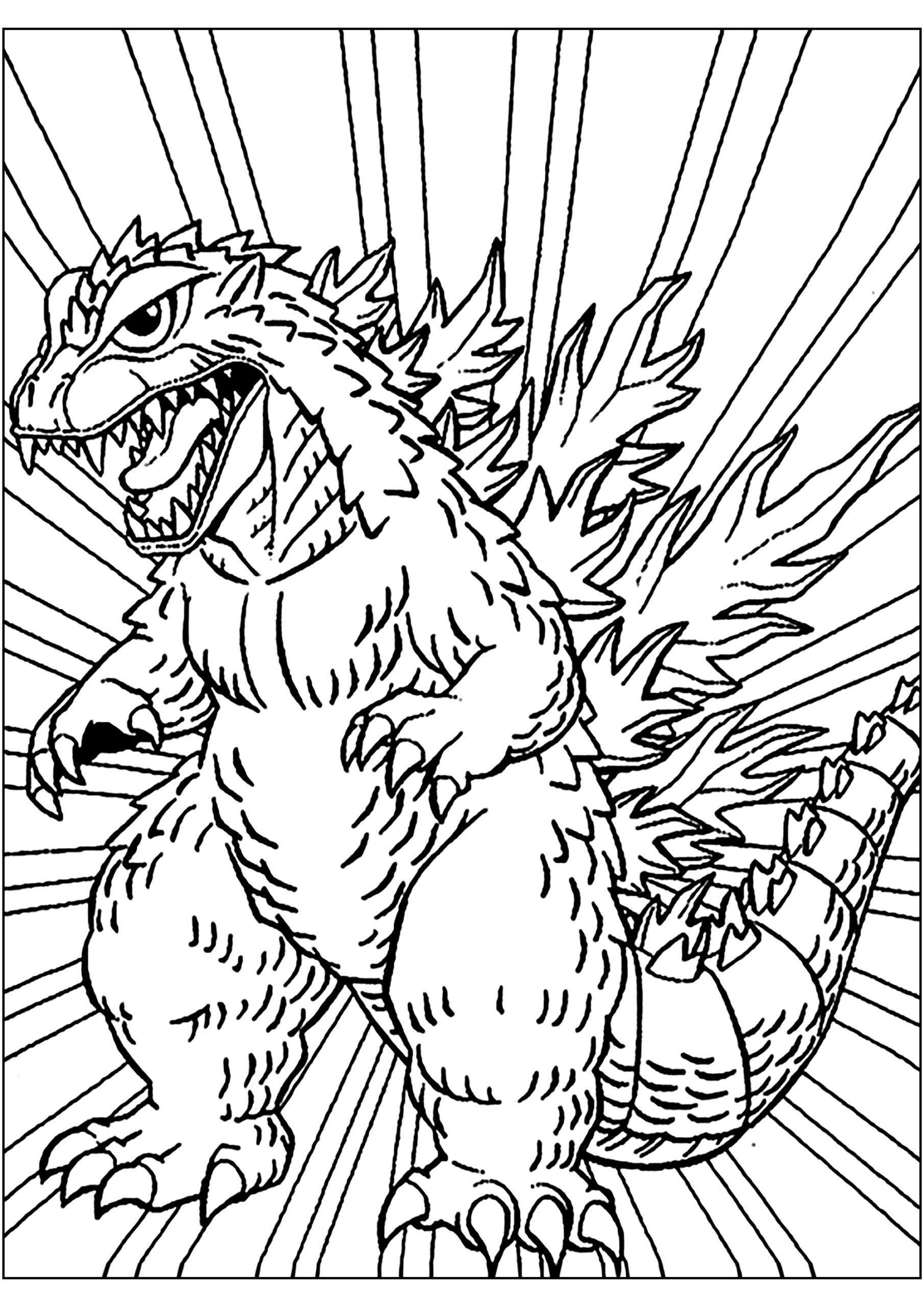 Godzilla Coloring Pages Free 20 Godzilla Coloring Pages Free PDF Godzilla Coloring Pages Free 20 Godzilla Coloring Pages Free PDF