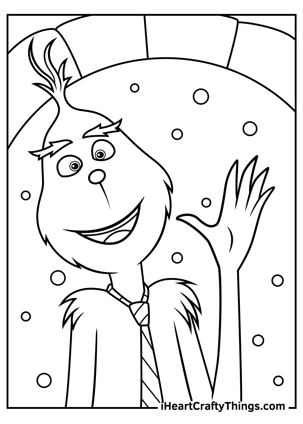 coloring pages of grinch