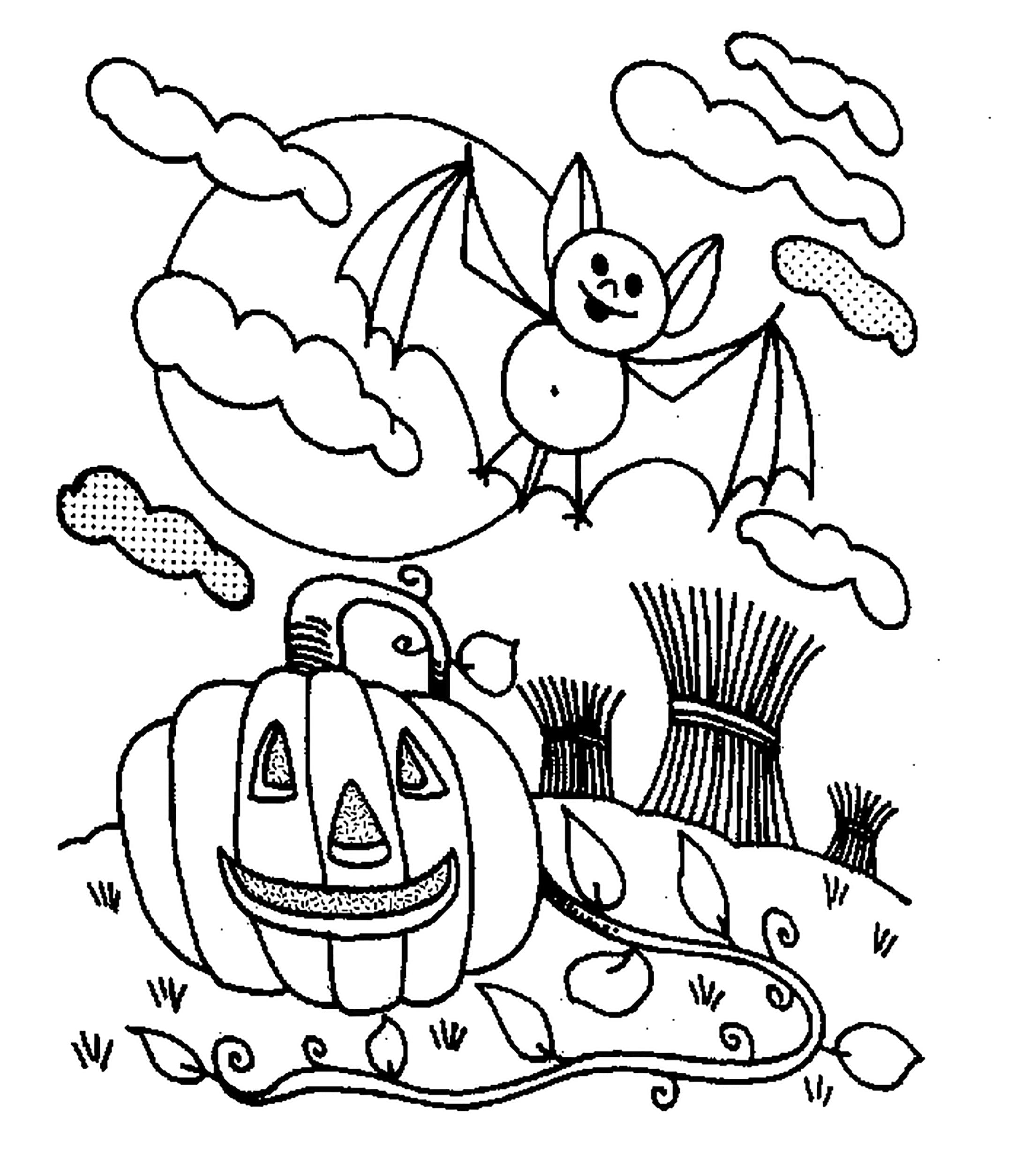 Halloween Coloring Pages For Kids 100 Pictures Print Them Online 