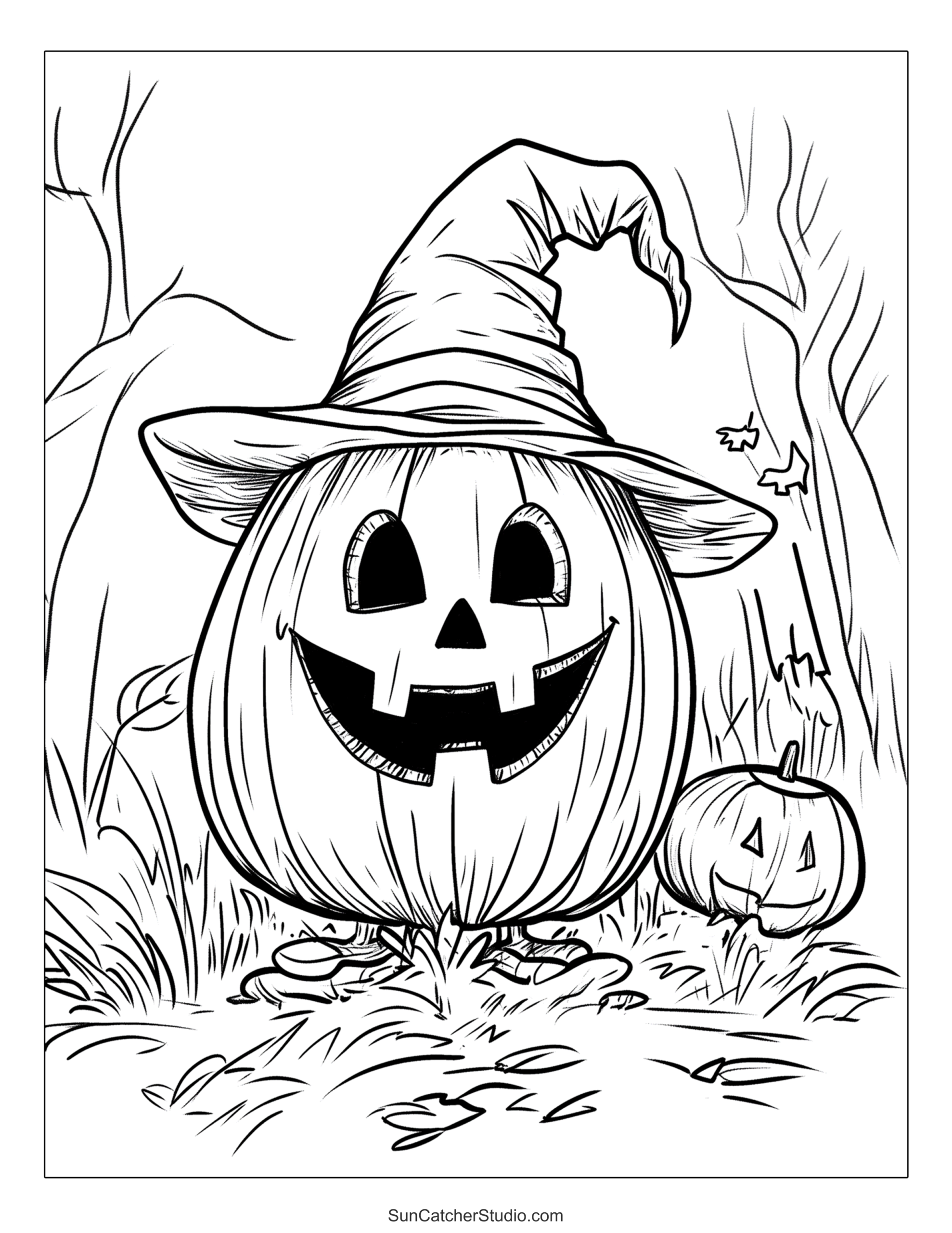 Halloween Coloring Pages Free Printable Jenny Printable