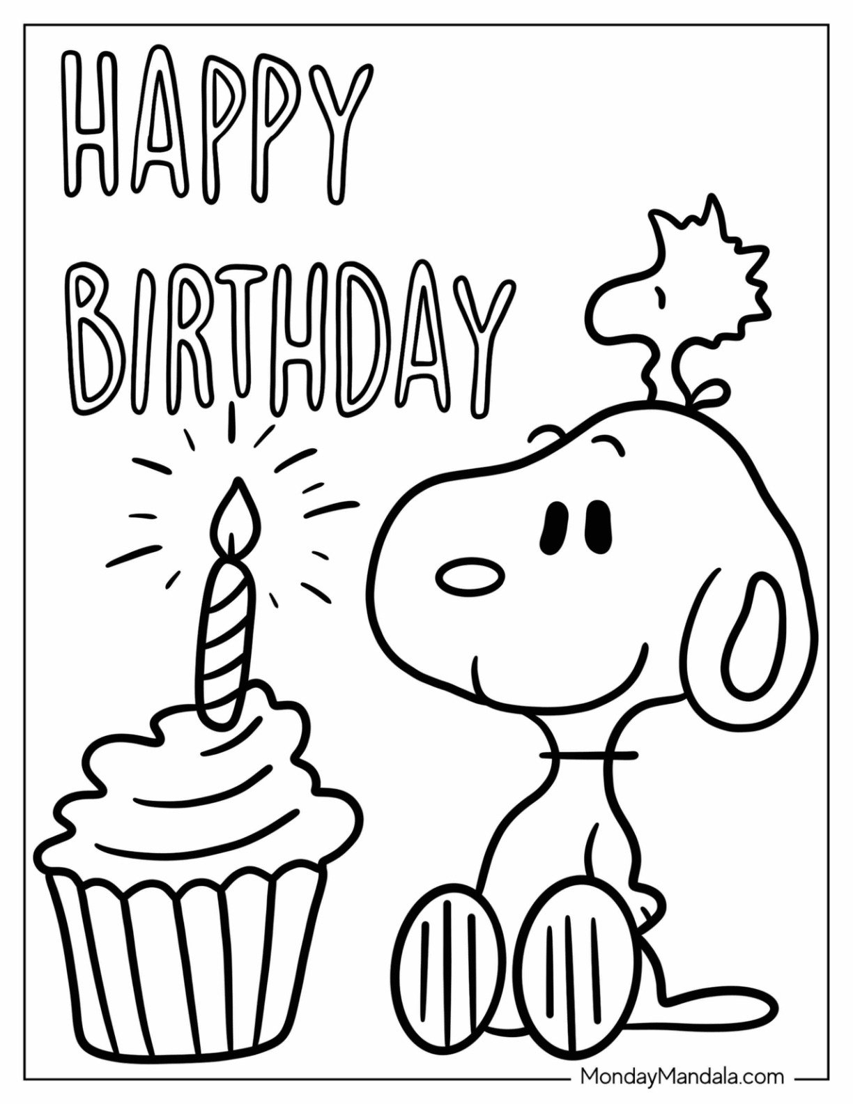 Happy Birthday Coloring Pages A Fun Way To Celebrate Happy Birthday Coloring Pages A Fun Way To Celebrate