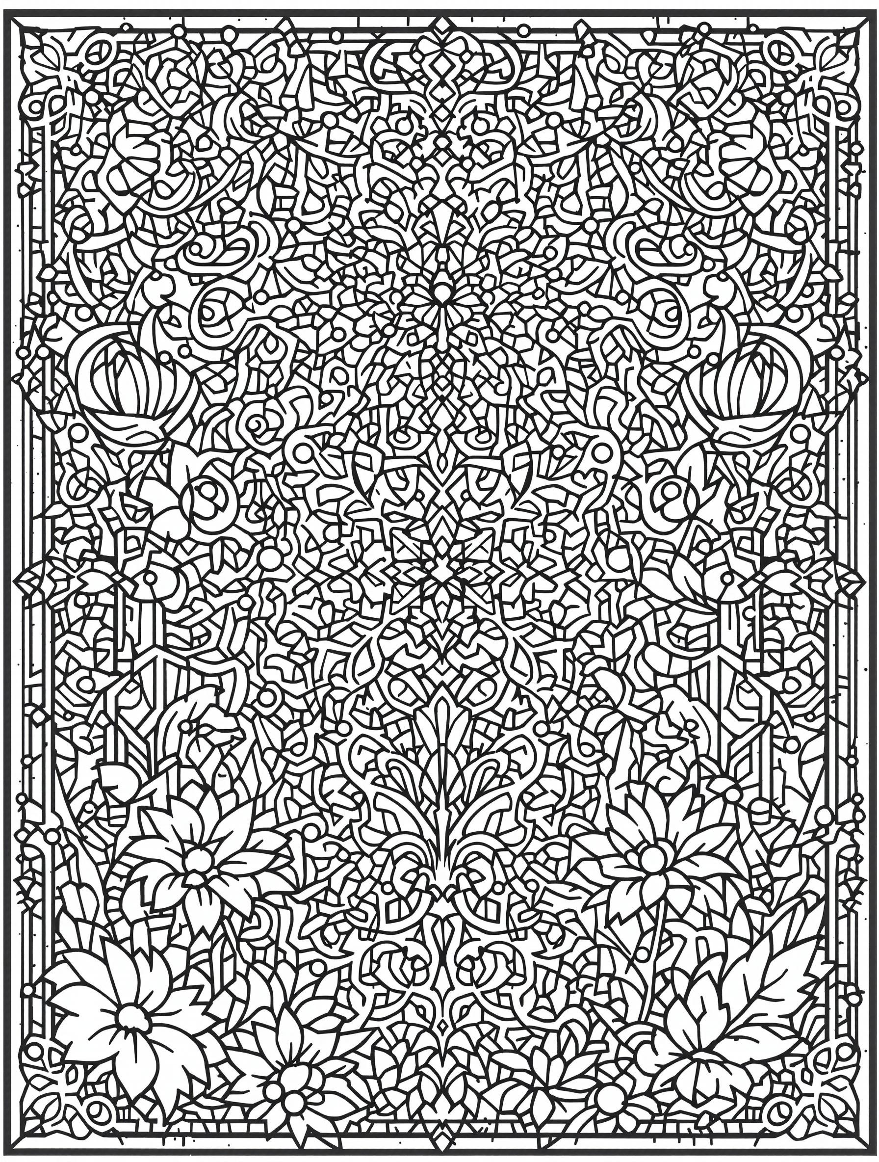 Hard Coloring Pages Advanced Coloring Pages For Adults