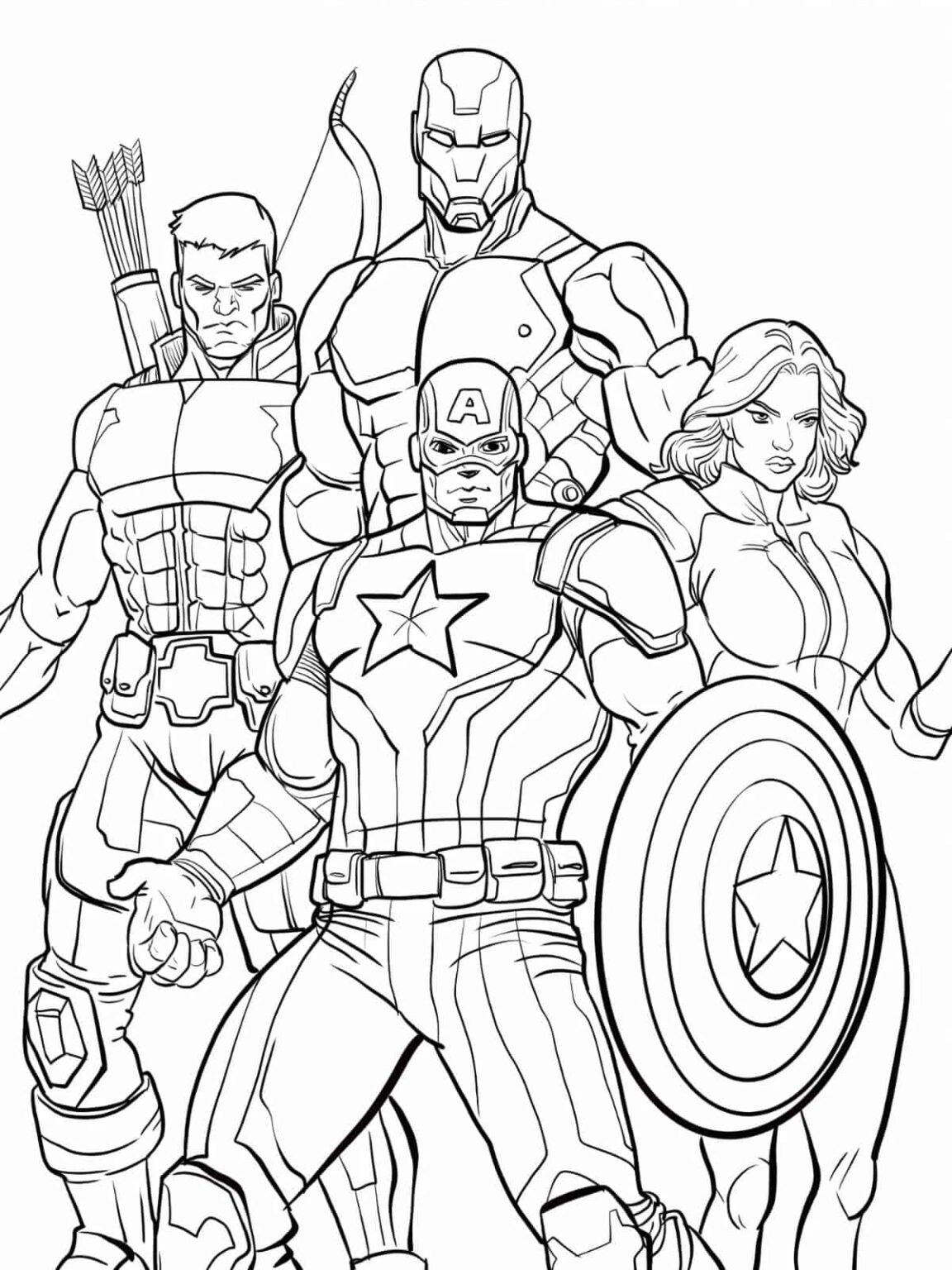 Heroic Adventures Avengers Coloring Pages Heroic Adventures Avengers Coloring Pages