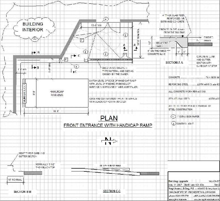 Home Wheelchair Ramp Plans