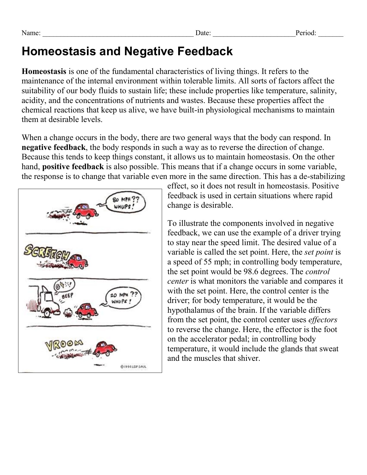 Homeostasis Worksheet Recognize Normal Parameters Download Free Homeostasis Worksheet Recognize Normal Parameters Download Free