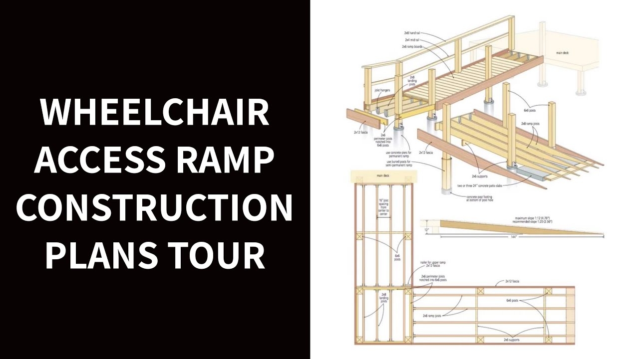wheelchair ramp blueprints free printable