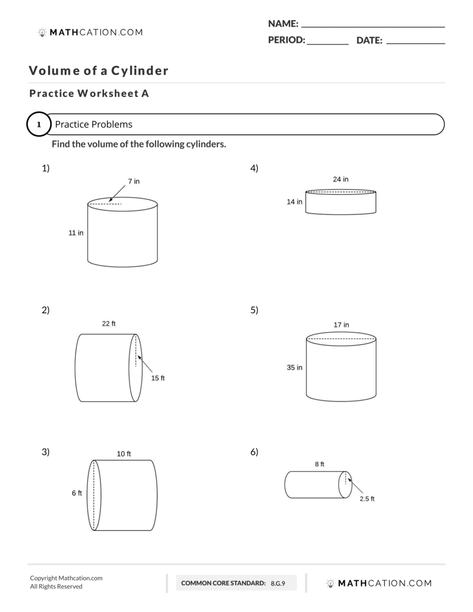 How To Find The Volume Of A Cylinder In 4 Easy Steps