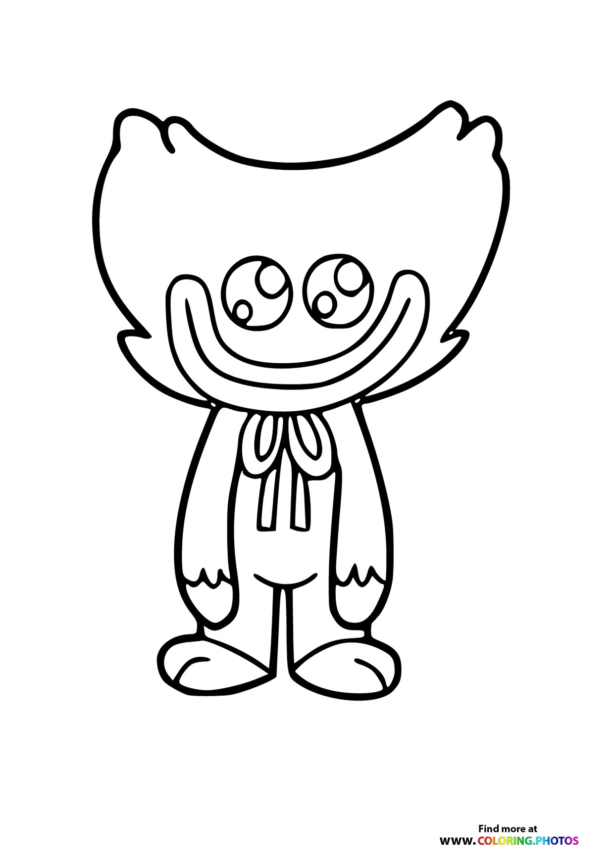 Huggy Wuggy Coloring Pages For Kids 100 Free Print Or Download Huggy Wuggy Coloring Pages For Kids 100 Free Print Or Download