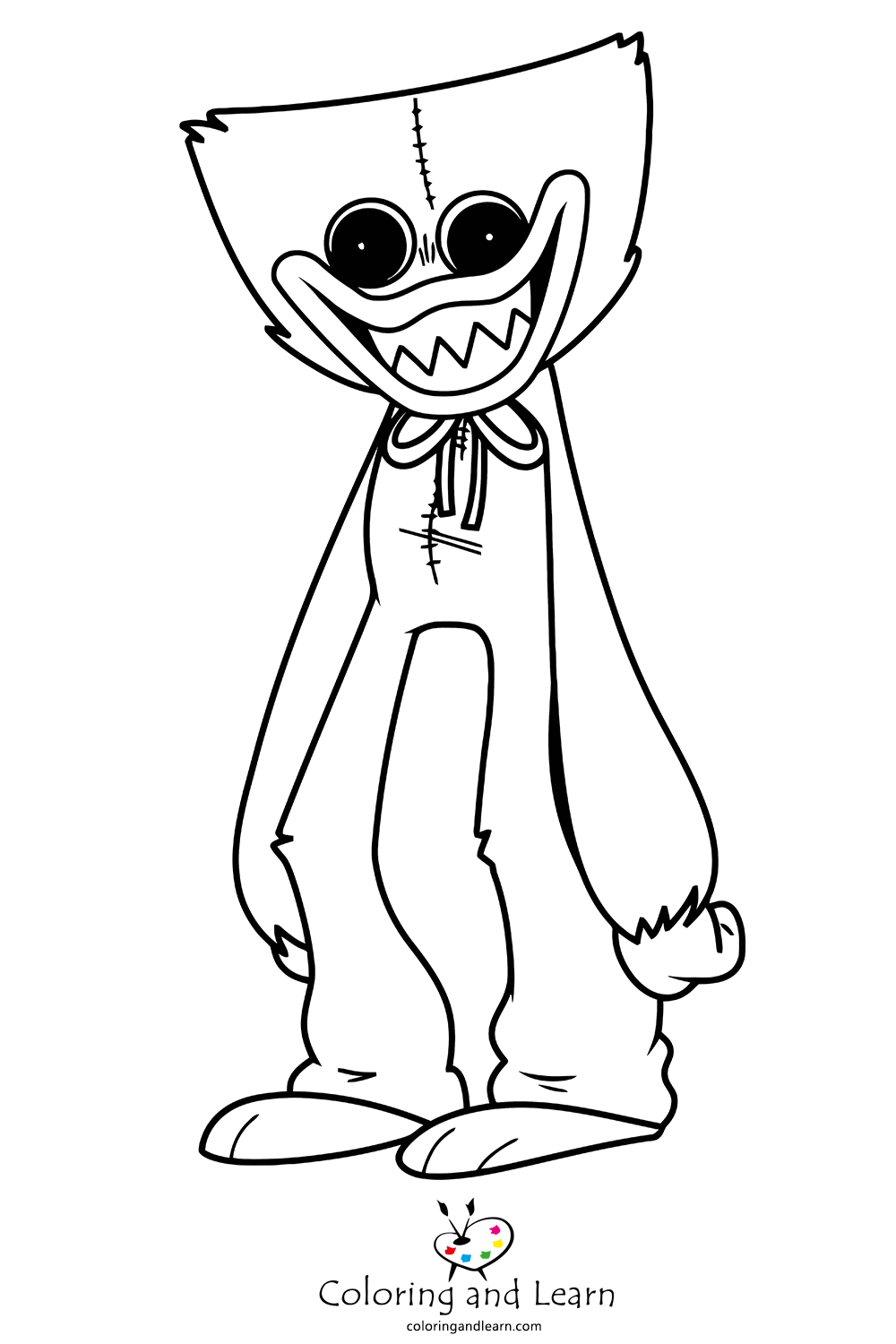 Huggy Wuggy Coloring Pages FREE 2026 Coloring And Learn Huggy Wuggy Coloring Pages FREE 2026 Coloring And Learn