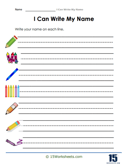 I Can Write My Name Worksheets 15 Worksheets Library Worksheets Library