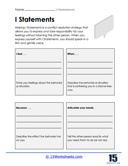 i statements worksheet i statements worksheet