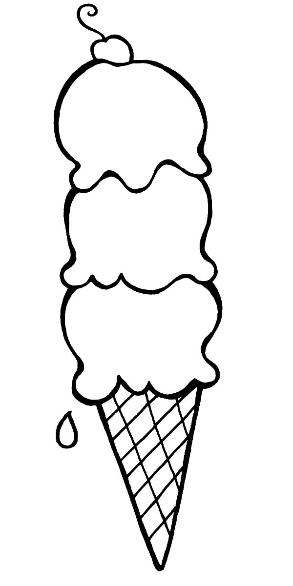 Ice Cream Cone Coloring Page At GetColorings Free Printable Ice Cream Cone Coloring Page At GetColorings Free Printable