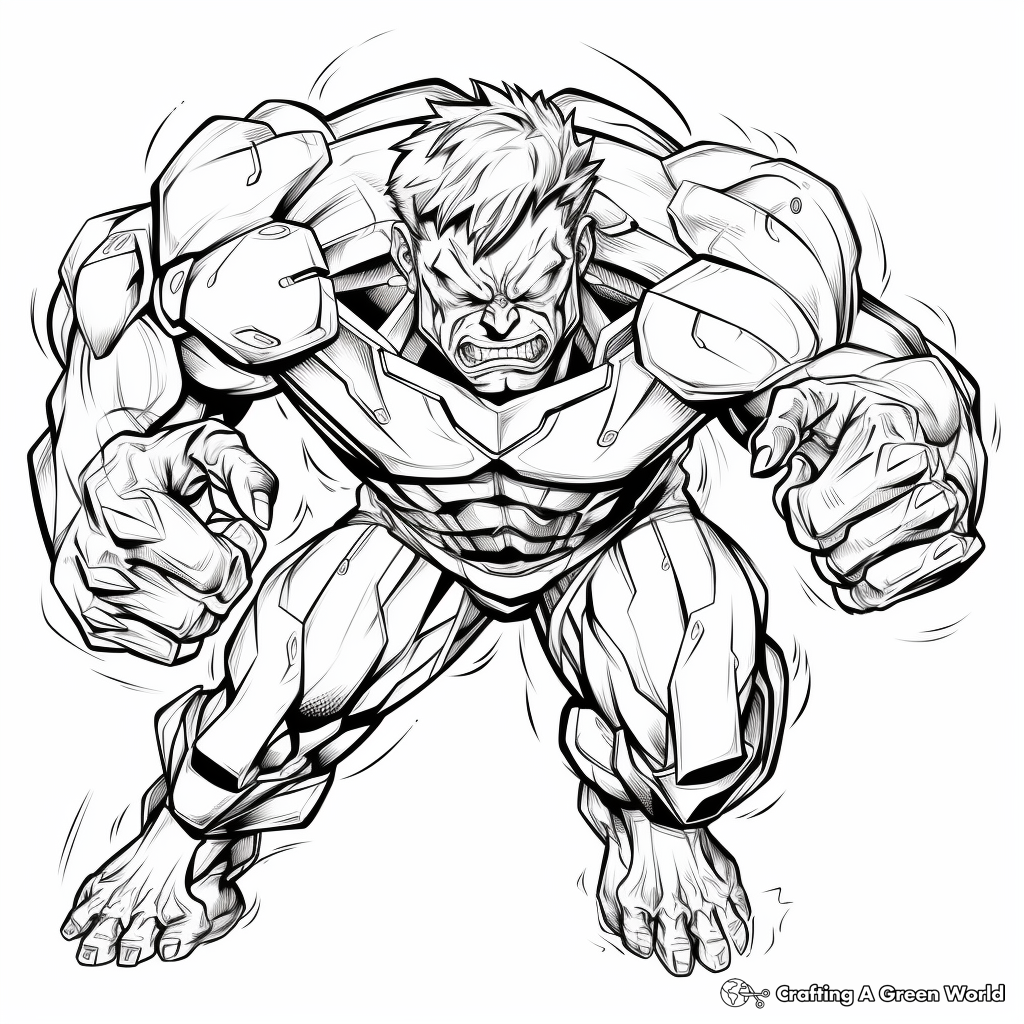 Incredible Hulk Coloring Book Pages Incredible Hulk Coloring Book Pages
