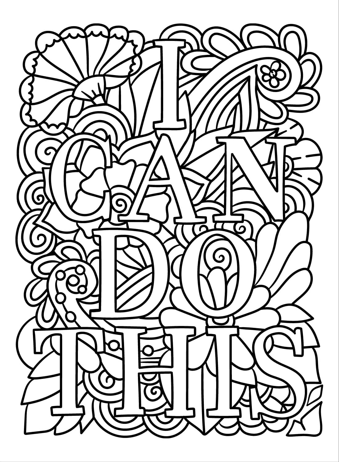 Inspirational Coloring Pages ColoringLib