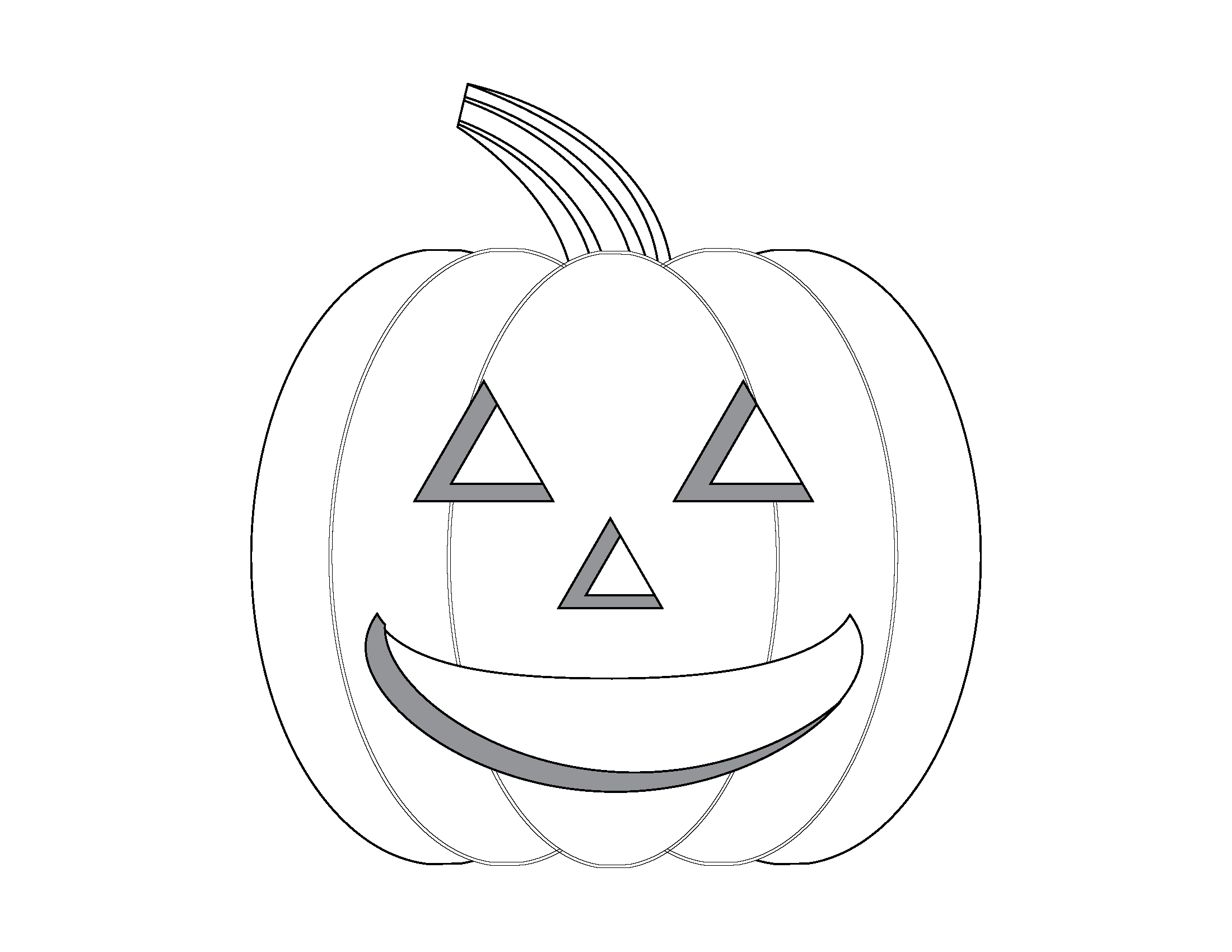 Jack O 39 lantern Coloring Page Jenny Printable