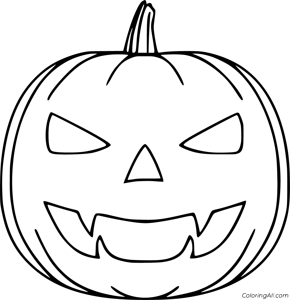 Jack O Lantern Coloring Pages 54 Free Printables ColoringAll
