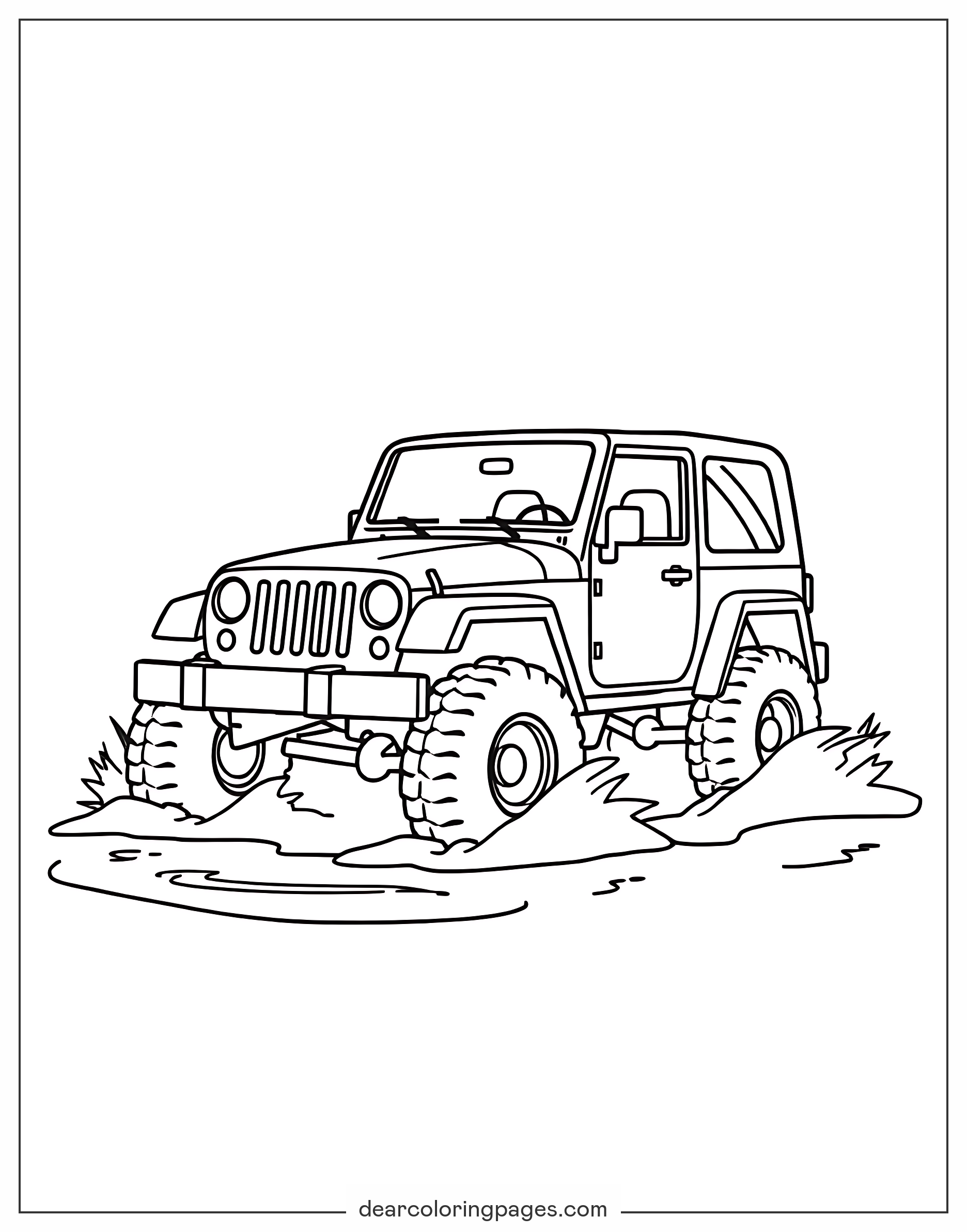 Jeep Coloring Pages 15 Free Printable Coloring Pages