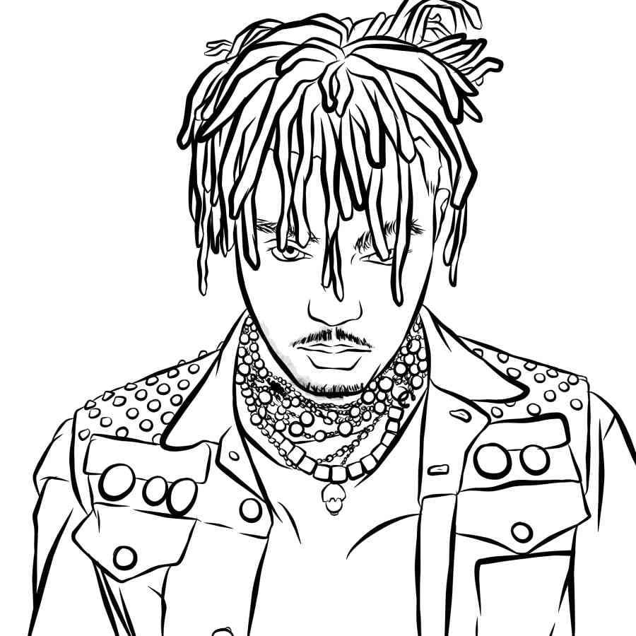 Juice WRLD Coloring Pages Free Coloring Pages Juice WRLD Coloring Pages Free Coloring Pages