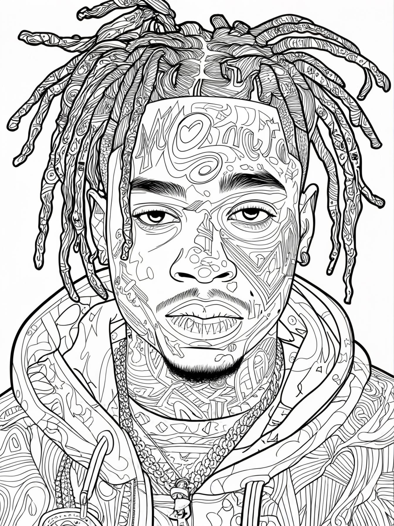 Juice Wrld Tribute Coloring Pages Cool Coloring Pages Juice Wrld Tribute Coloring Pages Cool Coloring Pages