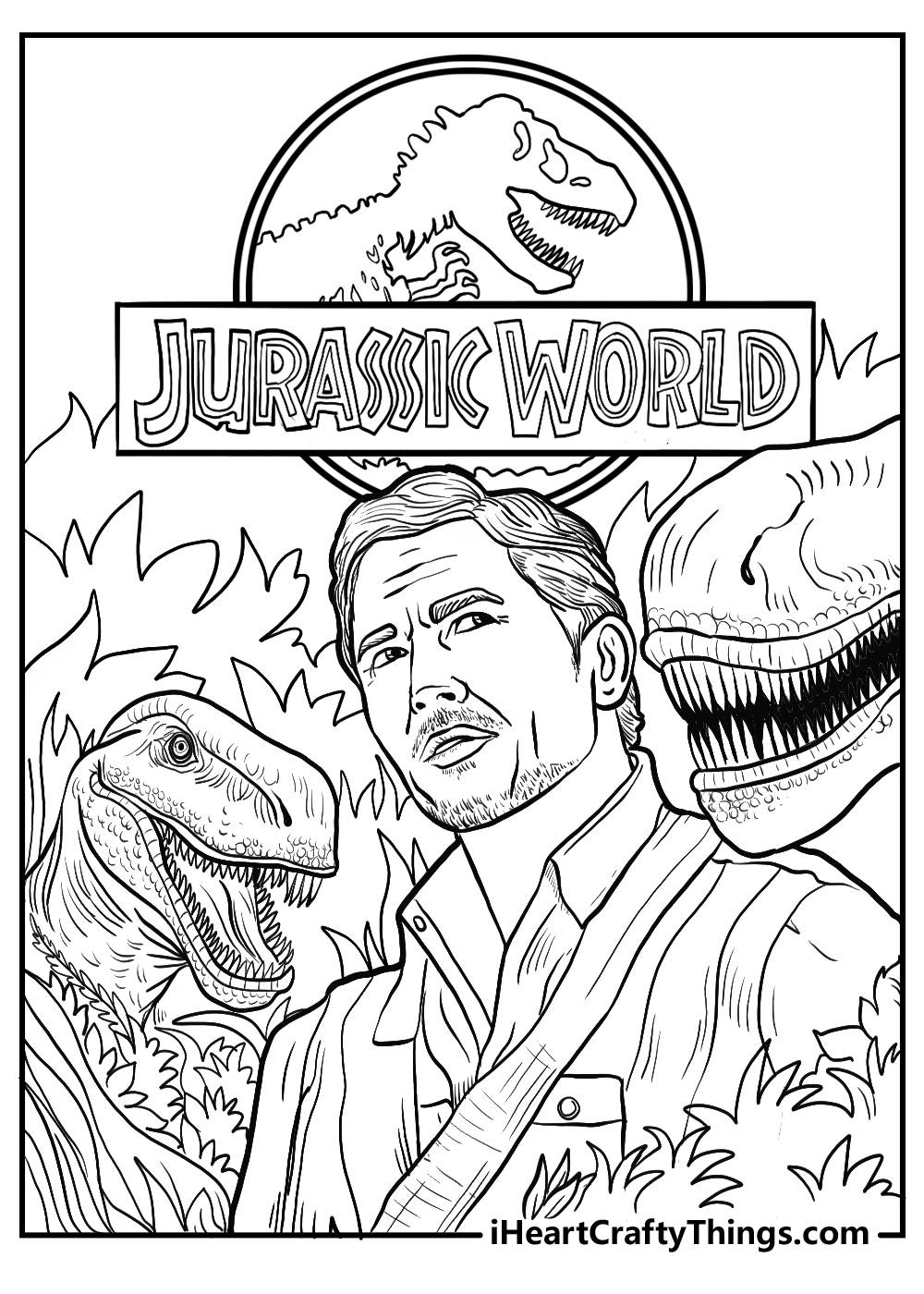 Jurassic Park Coloring Pages Free Coloring Pages Printable Pictures To