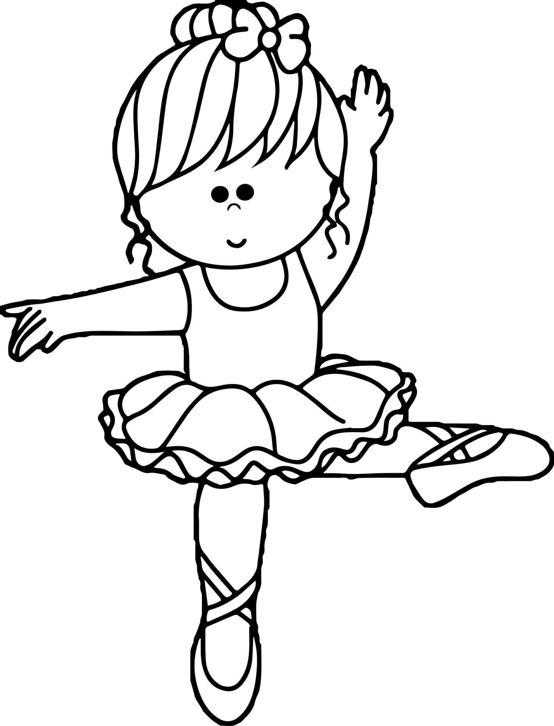 ballet dance coloring pages