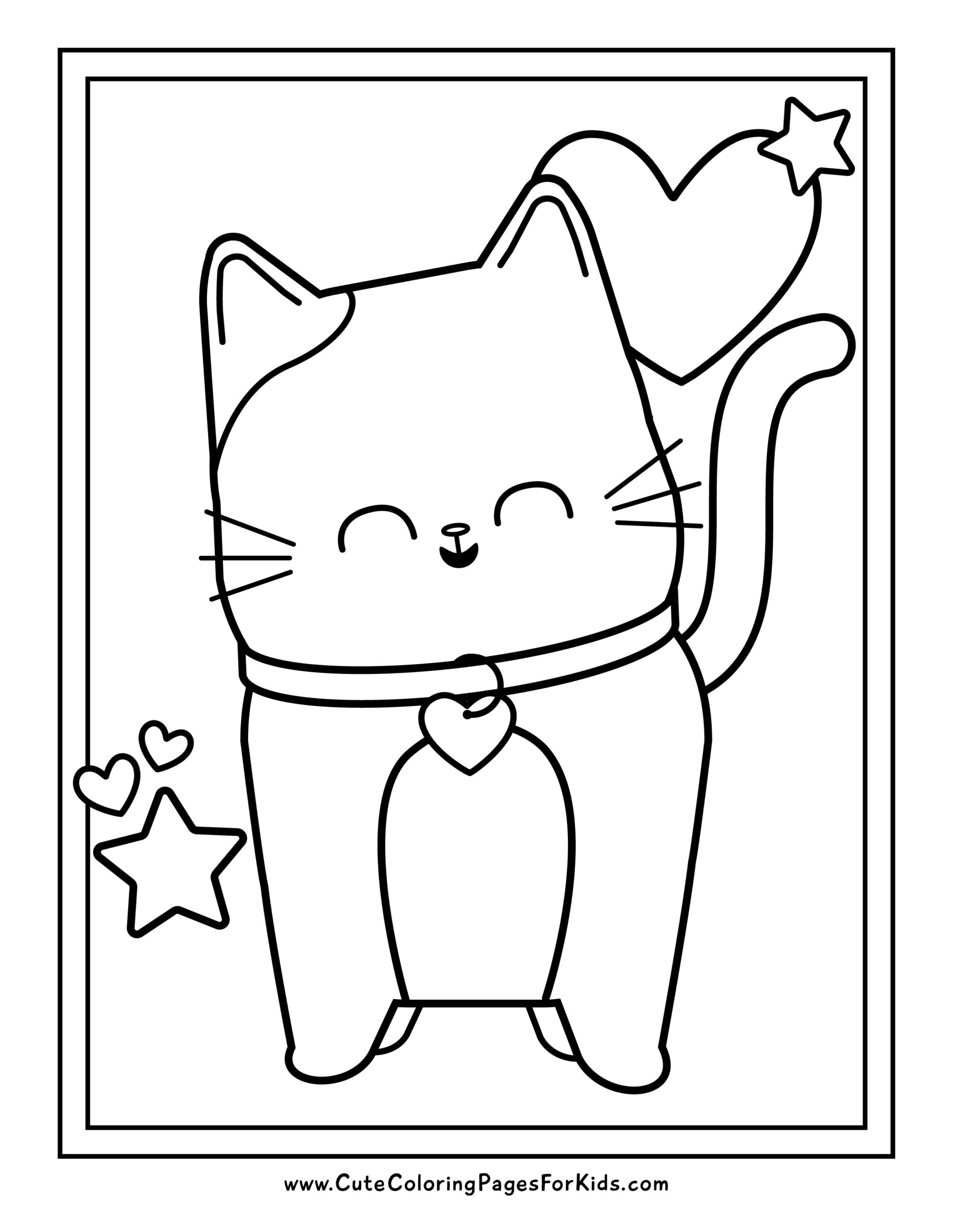 Kitten Cat Coloring Pages 10 Free Printable PDFs Coloring Feel