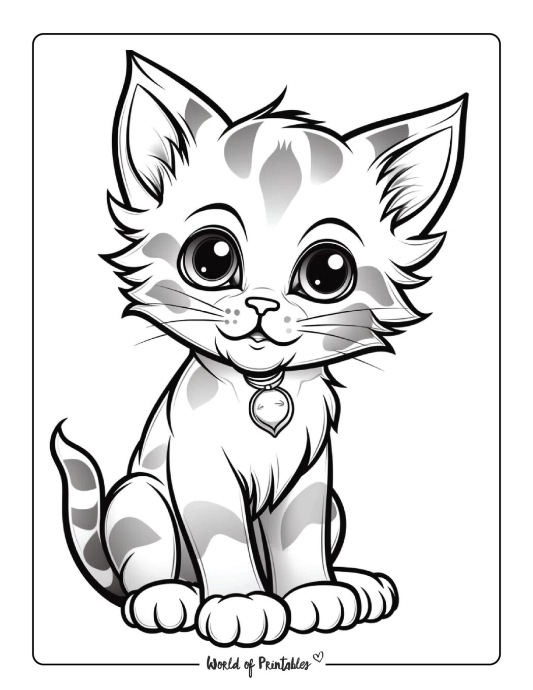 kittens coloring pages