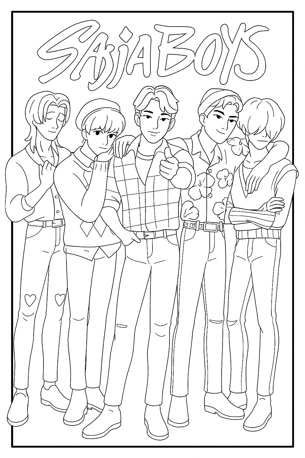 KPop Demon Hunters Coloring Pages Free Printable PDFs 70 Pages