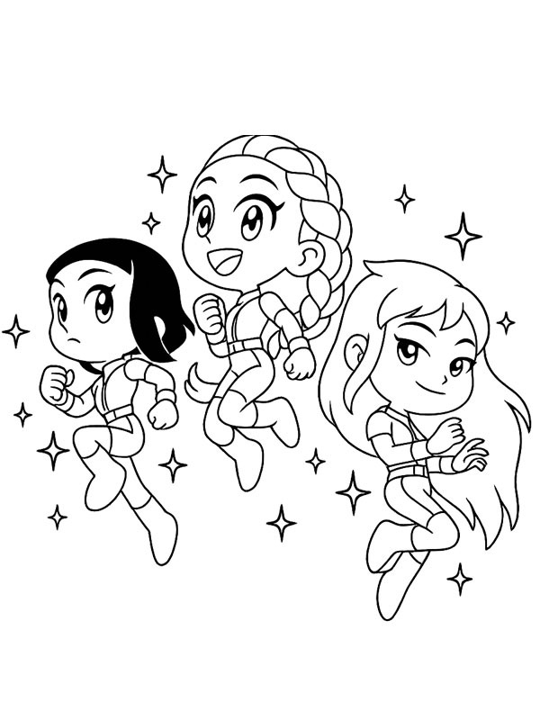 KPop Demon Hunters Huntrix Coloring Page Funny Coloring Pages KPop Demon Hunters Huntrix Coloring Page Funny Coloring Pages