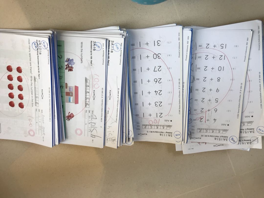 kumon level 4a math worksheets