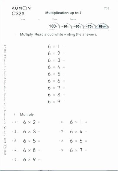kumon math level b worksheets